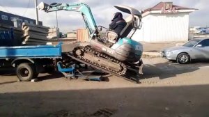 Сходни для мини-экскаватора