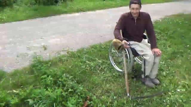 Косьба ручной косой по старинке. Я это могу!!!