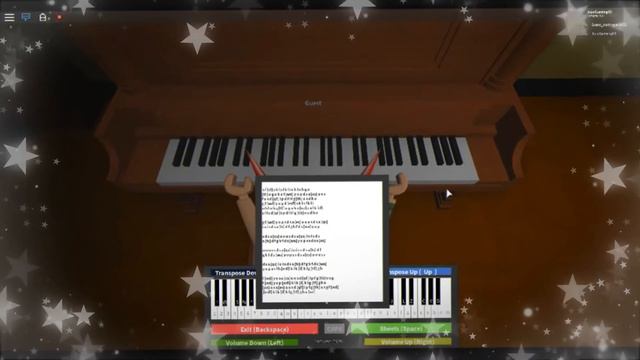 Roblox Piano Rivers Flows In You смотреть онлайн