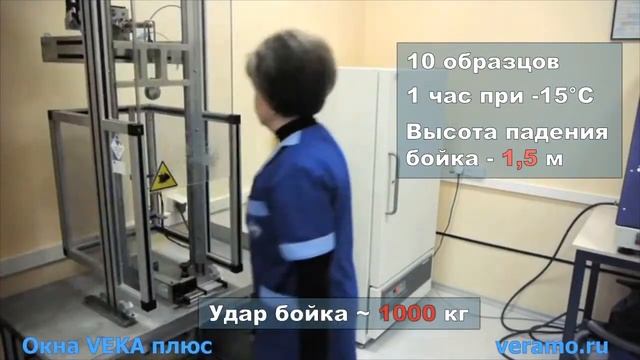 Тест на удары VEKA смотреть онлайн