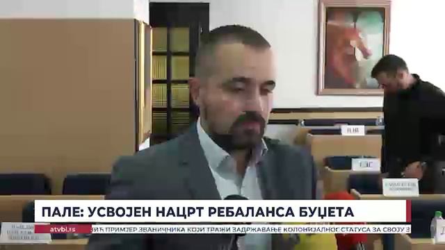 Пале: Усвојен нацрт ребаланса буџет