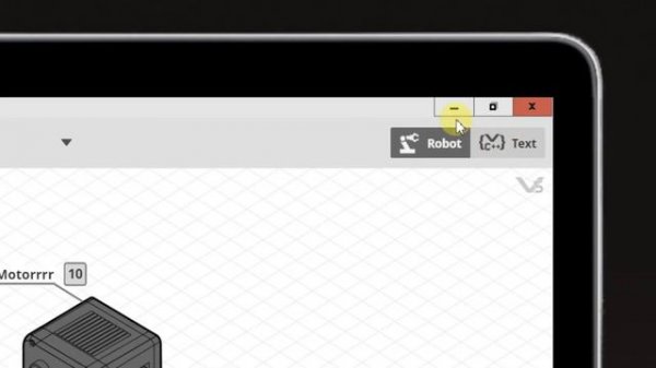 Три варианта написания программы  - Работа с VEX Coding Studio
