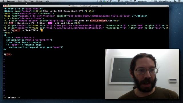 A very tiny vim tutorial, every keystroke described. смотреть онлайн