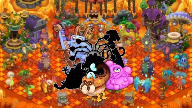 Что если на огненном убежище было больше монстров? (My singing monsters) смотреть онлайн