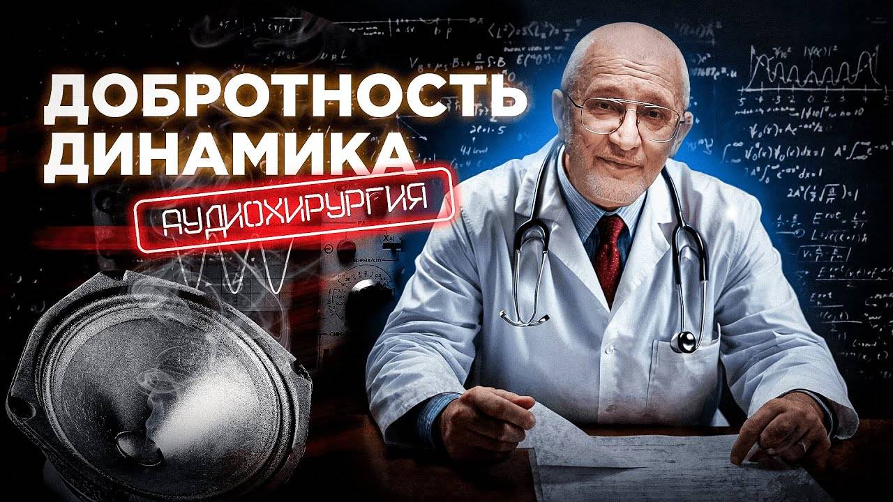 АудиоХирургия_ добротность динамика
