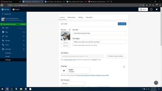 WordPress Tutorials: Settings смотреть онлайн