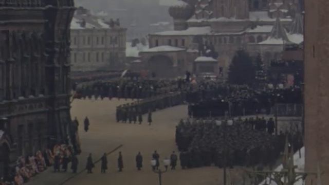 Кадры похорон Сталина снятые из окна американского посольства смотреть онлайн