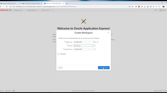 Activate Application Express on Autonomous! смотреть онлайн