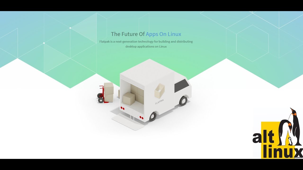 Установка и настройка Flatpak Flatpak linux Команды Flatpak Alt linux. Linux смотреть онлайн