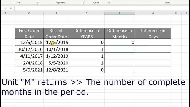 How to find difference between two dates in excel 2021? | Excel functions смотреть онлайн
