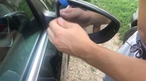 VW Passat b7 alltrack side mirror removal