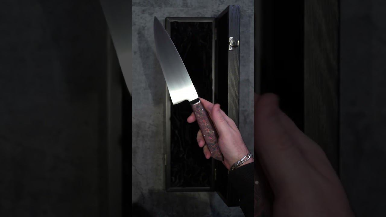 ОЧЕНЬ ДОРОГО И ОЧЕНЬ ЭФФЕКТНО! КУХОННЫЙ НОЖ ПРЕМИУМ КЛАССА! смотреть онлайн