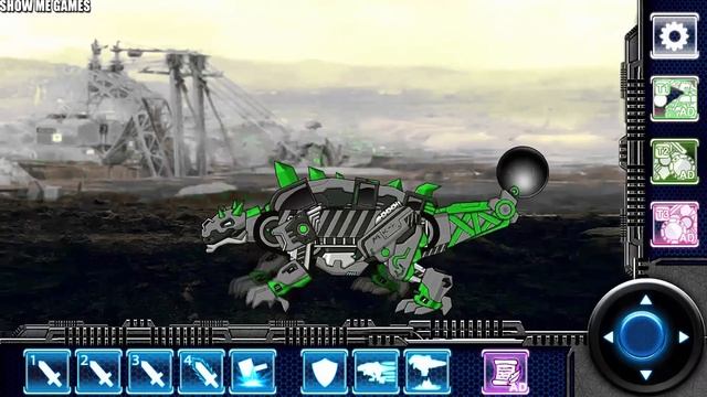 Dino Racer + Dinosaur Park + Dino Robot Corps - Tyrannosaurus/Triceratops/Spinosaurus/Euoplocephalu смотреть онлайн