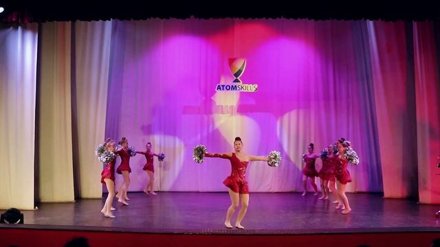 Команда черлидеров "Мастер". Открытие Дивизионального этапа AtomSkills 2019 (25.03.2019, Озёрск) смотреть онлайн