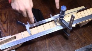 #58 Как сделать гитару из советской фабрички:  проверка разметки ладов