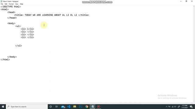 TUTORIAL # 2 | List ( ol,ul,li )TAGS ORDERED LIST,UNORDERED LIST IN HTML 5 #unordered list смотреть онлайн