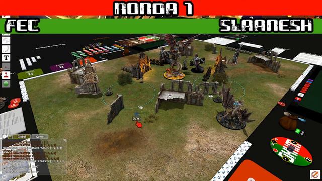 ⚜️ DKHM GT1 - Ronda 1⚜️ Slaanesh VS Flesh-Eater Courts смотреть онлайн