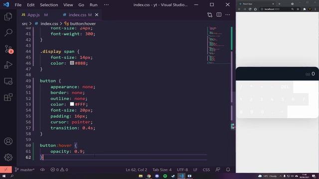 Build a CALCULATOR APP in REACT JS | A React JS Beginner Tutorial смотреть онлайн