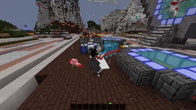CURSED THOMAS THE TRAIN in Minecraft...(SCARY) смотреть онлайн