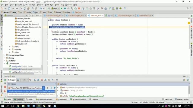 How To Parse Json and xml feed in android studio part 2 смотреть онлайн