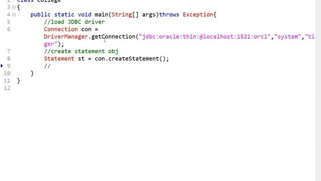 JDBC - insert records to a table Using Simple Statement смотреть онлайн