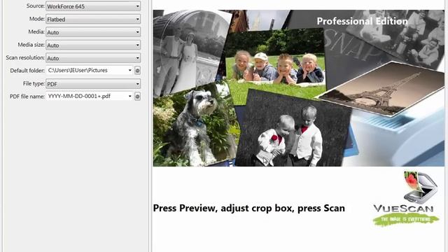 VueScan for Windows 7 - Getting Started смотреть онлайн
