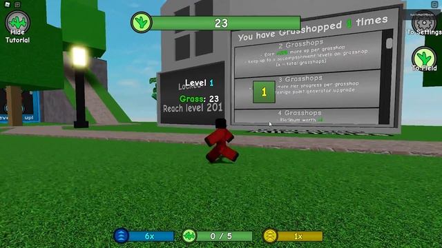 Grasshop - Grass Cutting Incremental ROBLOX смотреть онлайн