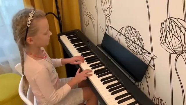 Досугова Дарья, 1 класс, "Марш гномов". смотреть онлайн