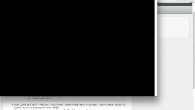 Step 4 - Building PadCMS iPad's sample application смотреть онлайн
