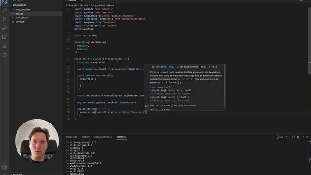 AdminJS & MongoDB Atlas: Connect your admin app смотреть онлайн