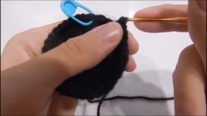 Игрушка амигуруми. ЧАСТЬ 1.  Ворона Дуняша, вязанная крючком: вяжем голову.