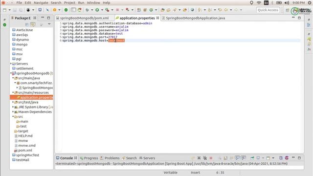 how to connect mongodb in spring boot | Spring data Mongodb | Spring Boot смотреть онлайн