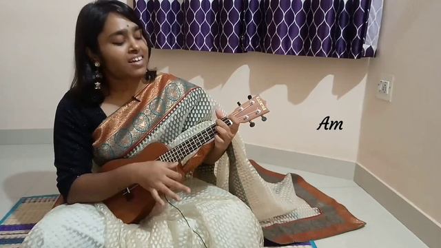 Bharat Ki Beti - Ukulele Cover (with chords) смотреть онлайн