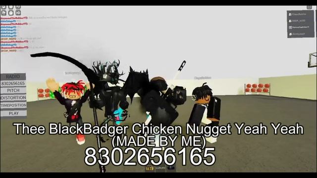 Thee BlackBadger Chicken Nugget Yeah Yeah ROBLOX ID (?LOUD BYPASSED?) смотреть онлайн