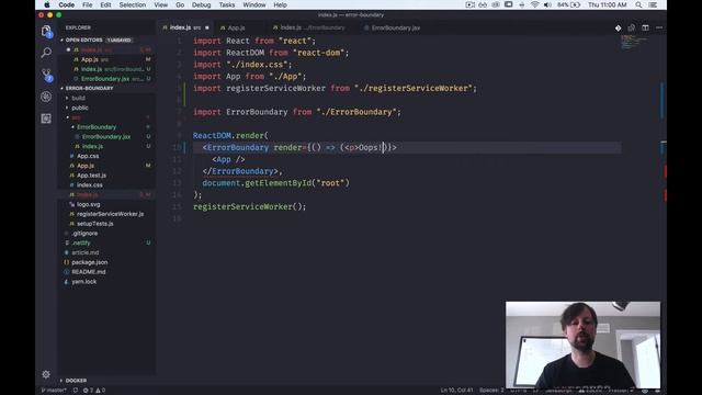 Error Boundaries and Render Props смотреть онлайн