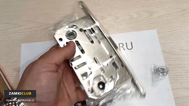 Защелка врезная Fuaro (Фуаро) PLASTIC P96WC-50 SN мат. никель смотреть онлайн