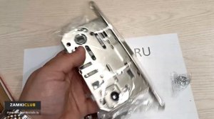 Защелка врезная Fuaro (Фуаро) PLASTIC P96WC-50 SN мат. никель