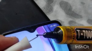 Поклейка сенсора,дисплея.Клей тёмный т-7000(отзыв о качестве),Ошибки,советы.