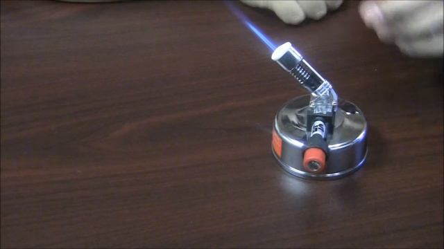 Blazer Gas Burner Table Top Butane Torch Lighter смотреть онлайн