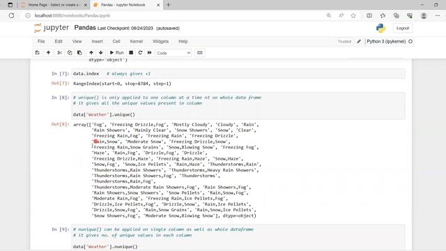Pandas Library Python смотреть онлайн