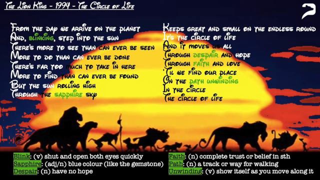 Disney: vocabulary and idioms in songs смотреть онлайн