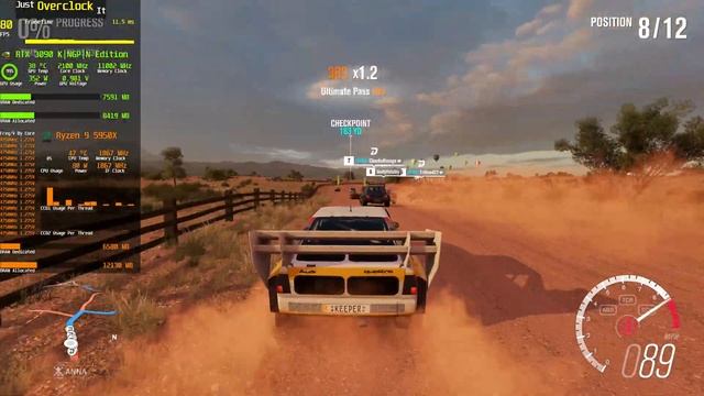 Forza Horizon 3 | 8K Ultra Settings | RTX 3090 KINGPIN Hydro Copper | Ryzen 9 5950X смотреть онлайн