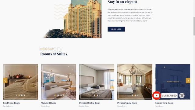 Laxuary - Resort amp Hotel Booking WordPress Theme смотреть онлайн