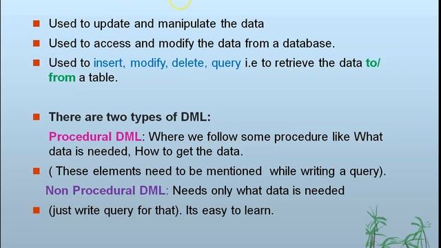 Q5. TYPES OF DATABASE LANGUAGES | DDL, DML, DCL, TCL | FEATURES | DBMS смотреть онлайн