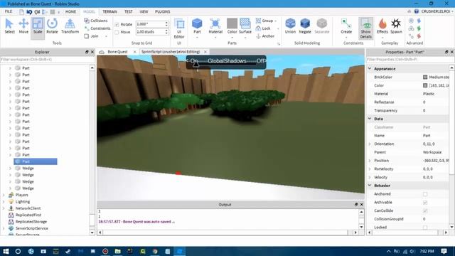 Roblox Studio : Speed Build/Script #2 смотреть онлайн