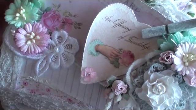 Wild Orchid Crafts - Shabbychic box смотреть онлайн