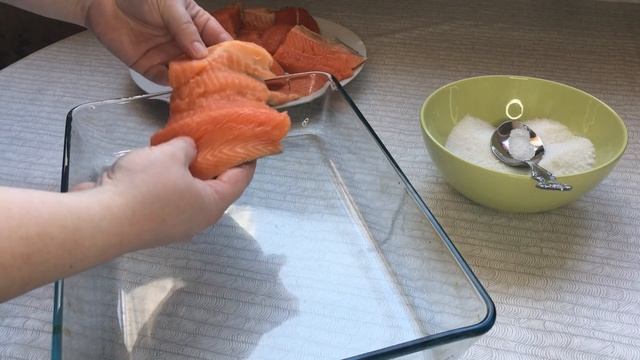 Засолка красной рыбы | Вкусно и аппетитно)) смотреть онлайн