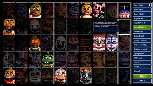 Ultimate Custom Night НИЧЕГО НЕ РАБОТАЕТ смотреть онлайн