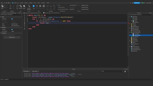 Roblox Studio: How to Make a Speed Simulator | Part 01 | Movement and Leaderstats смотреть онлайн
