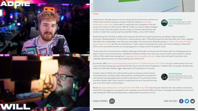 Nvidia REALLY expected crypto to last… смотреть онлайн